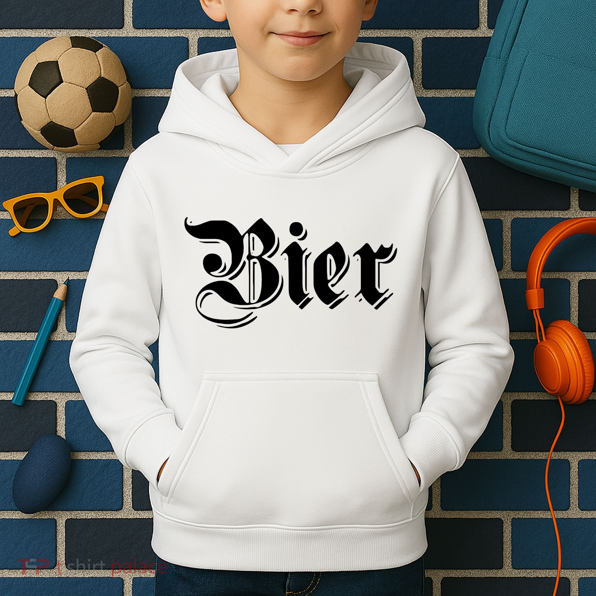 Bier Shirts Funny German Beer For Oktoberfest Kids Hoodie