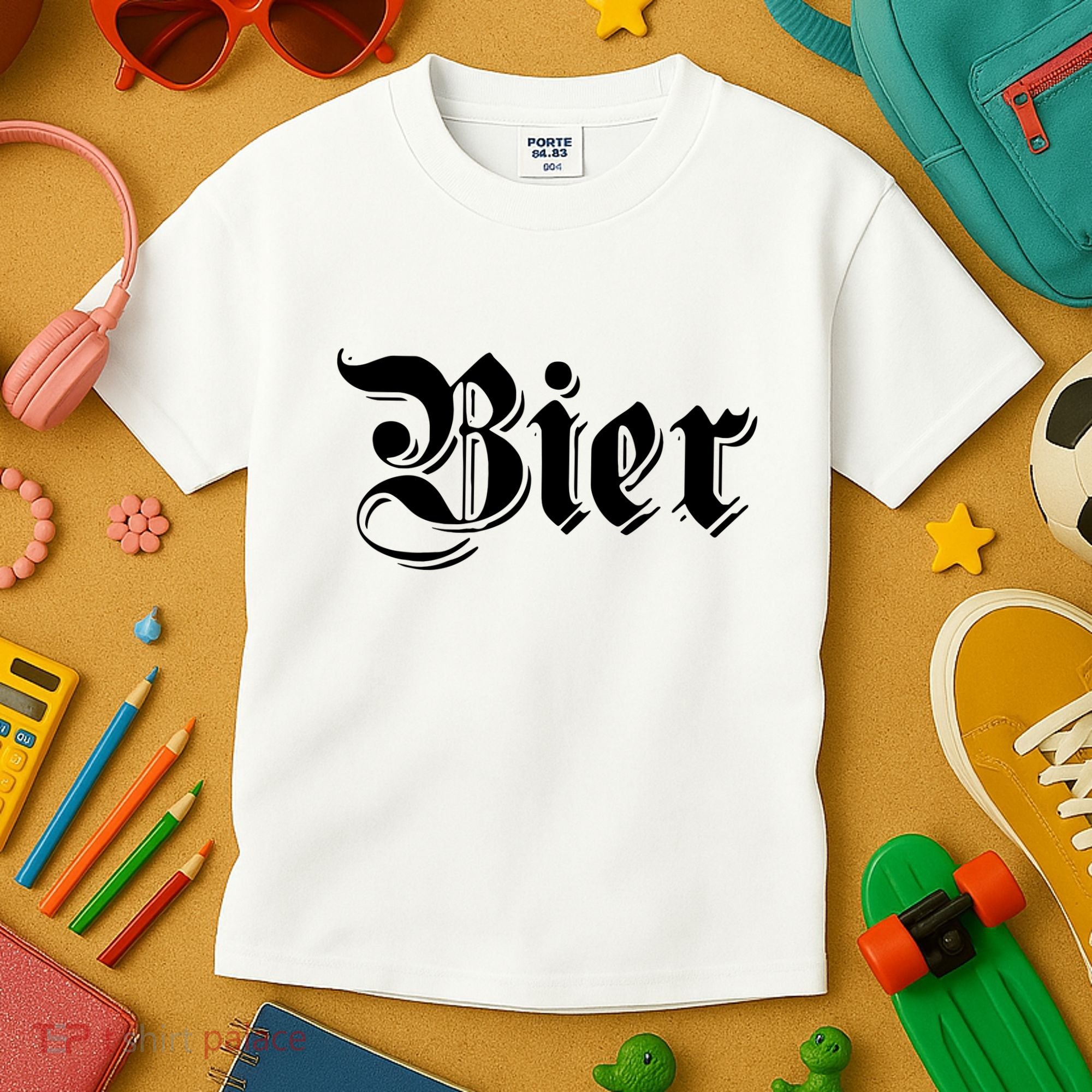 Bier Shirts Funny German Beer For Oktoberfest Kids T-Shirt