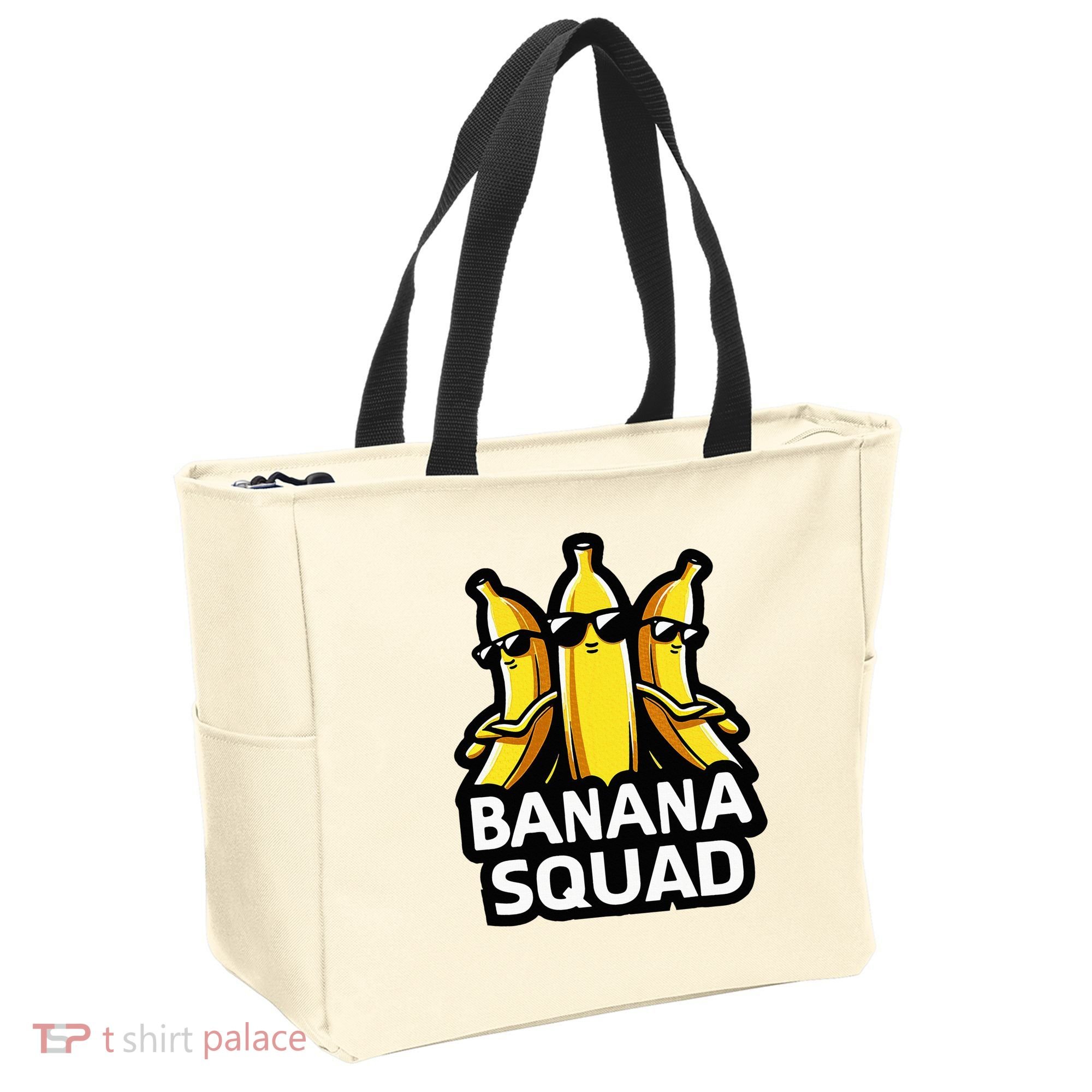 Banana Squad Fruit Banana Lover Team Banana Tote Bag