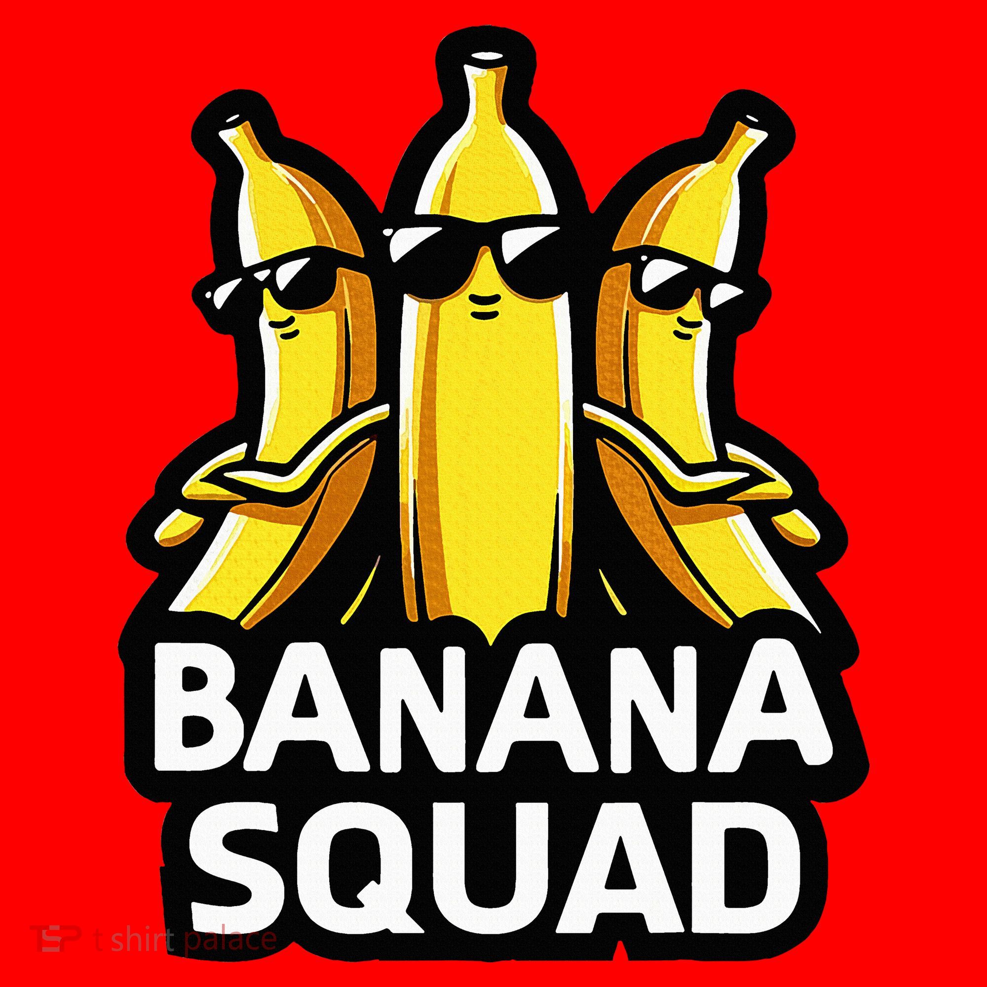 Banana Squad Fruit Banana Lover Team Banana Santa Hat