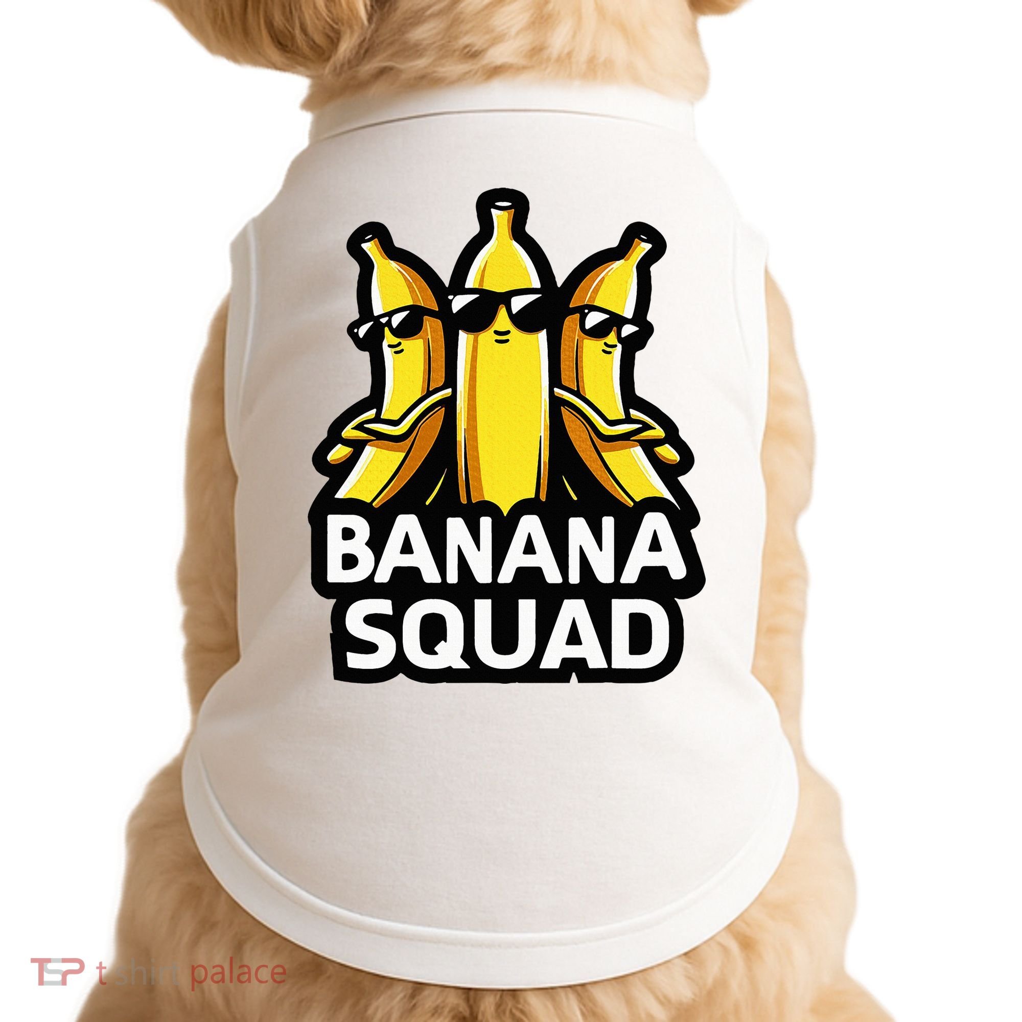 Banana Squad Fruit Banana Lover Team Banana Doggie Tank