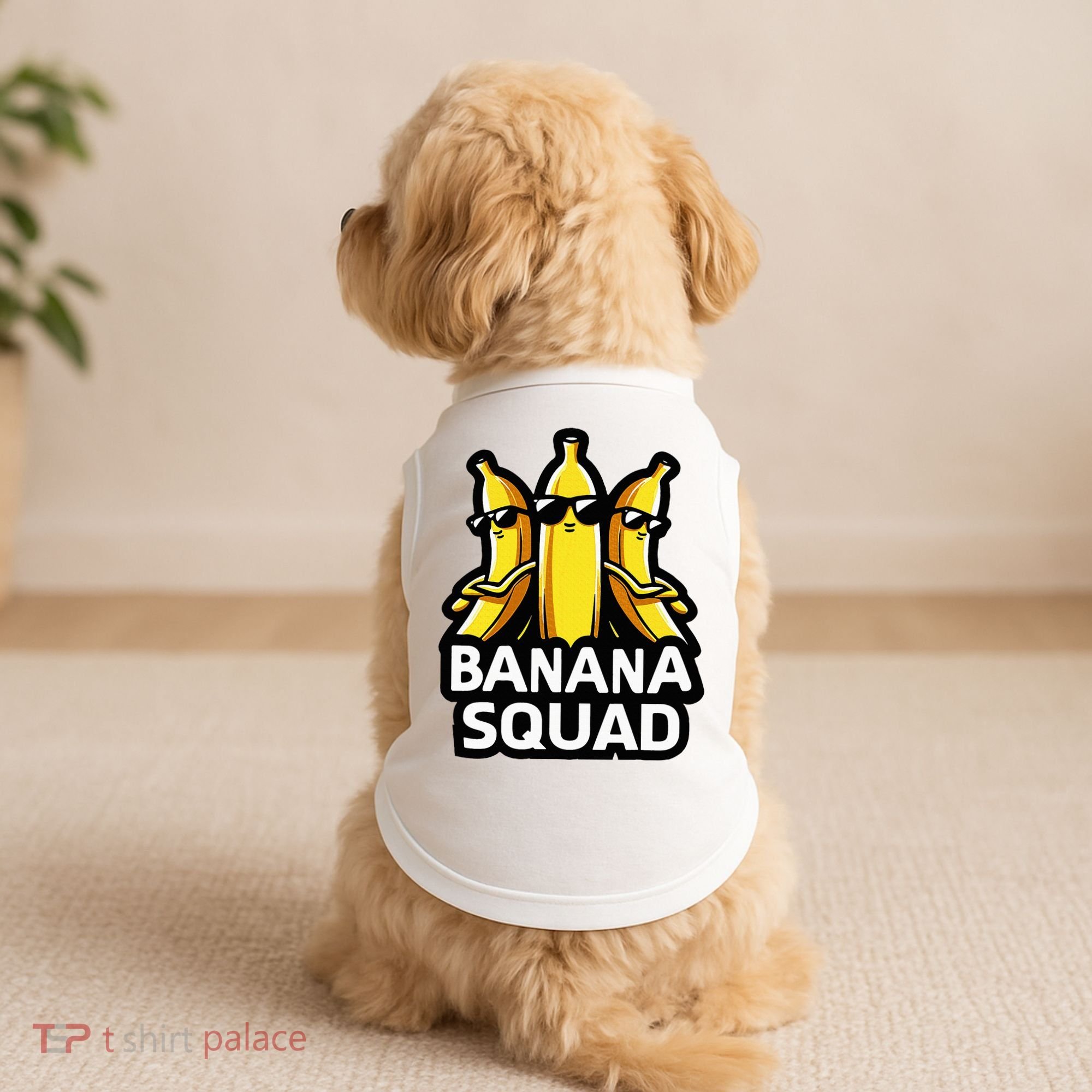 Banana Squad Fruit Banana Lover Team Banana Doggie Tank