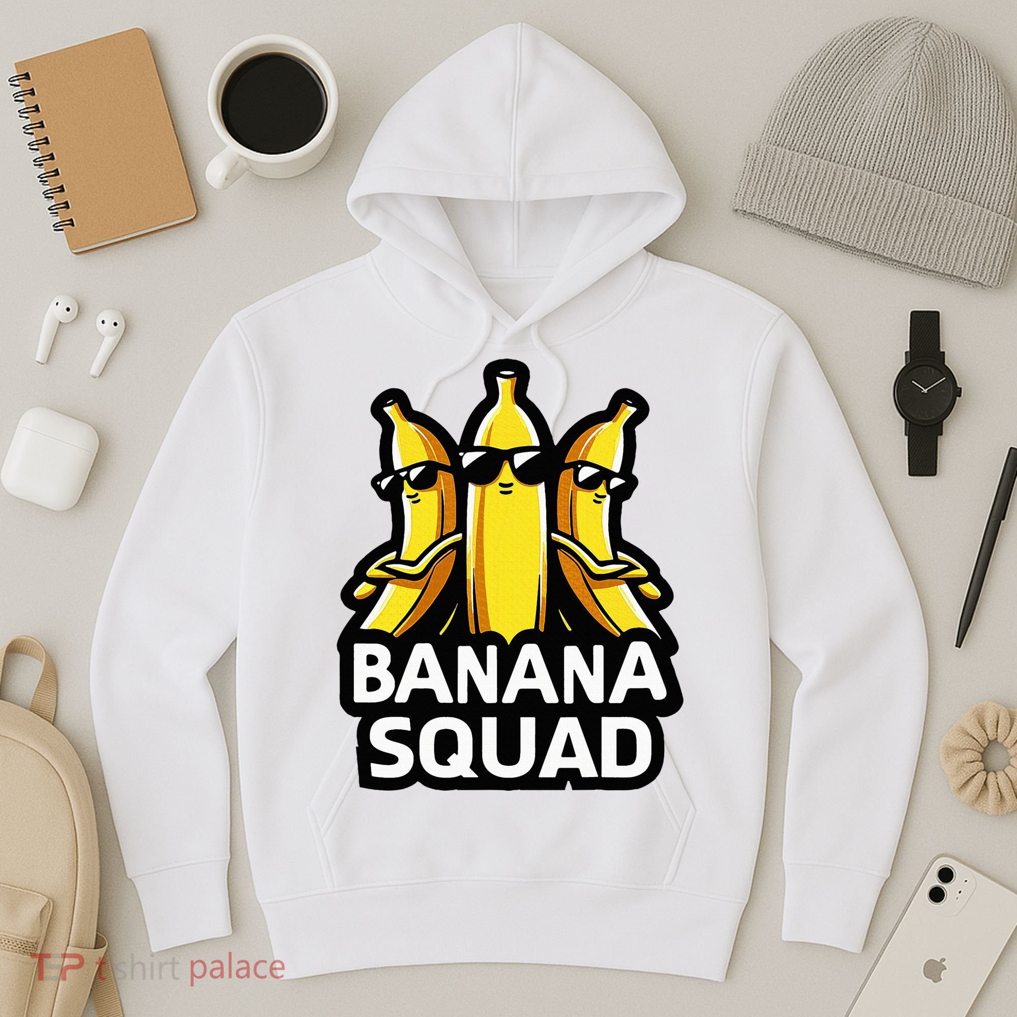 Banana Squad Fruit Banana Lover Team Banana Hoodie