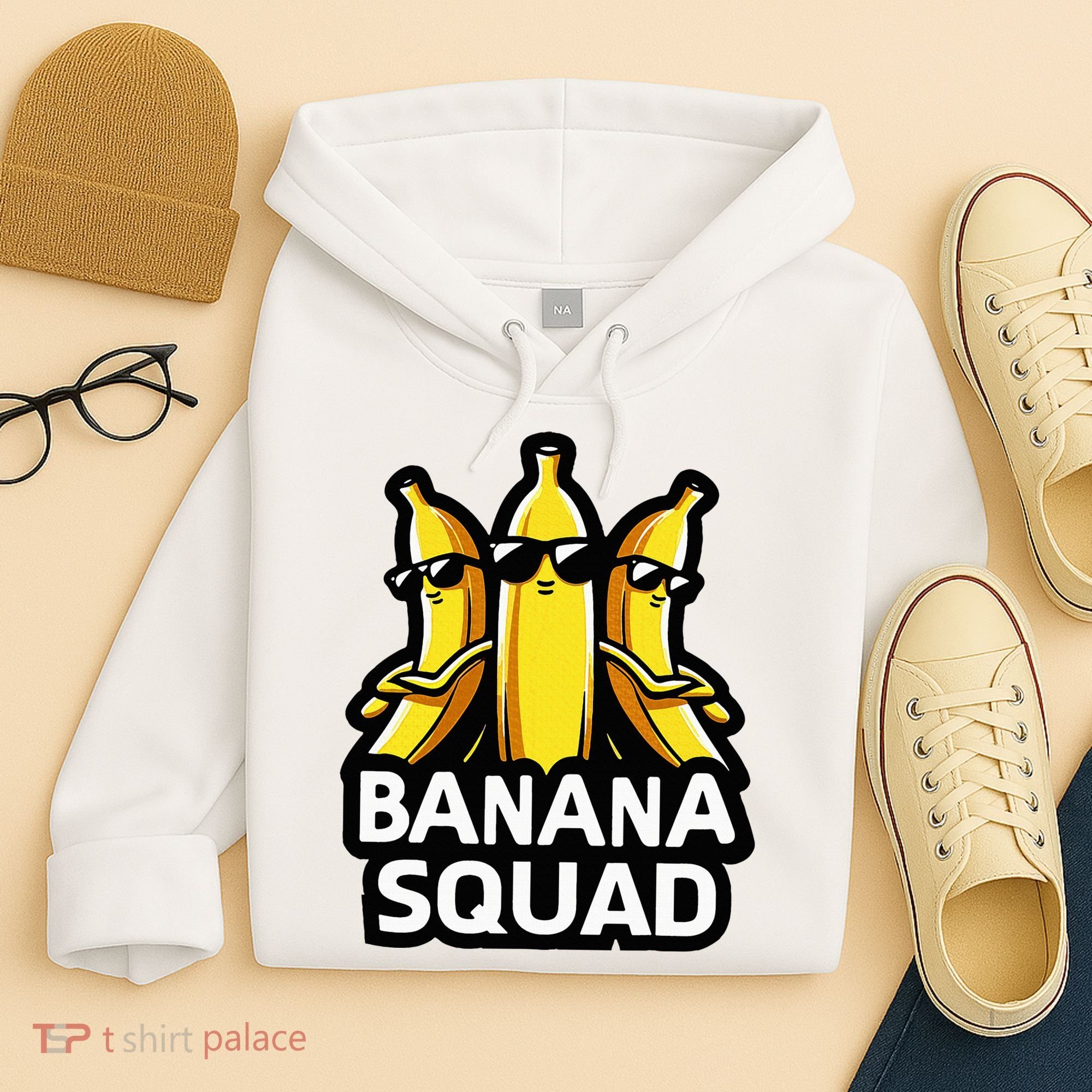 Banana Squad Fruit Banana Lover Team Banana Hoodie