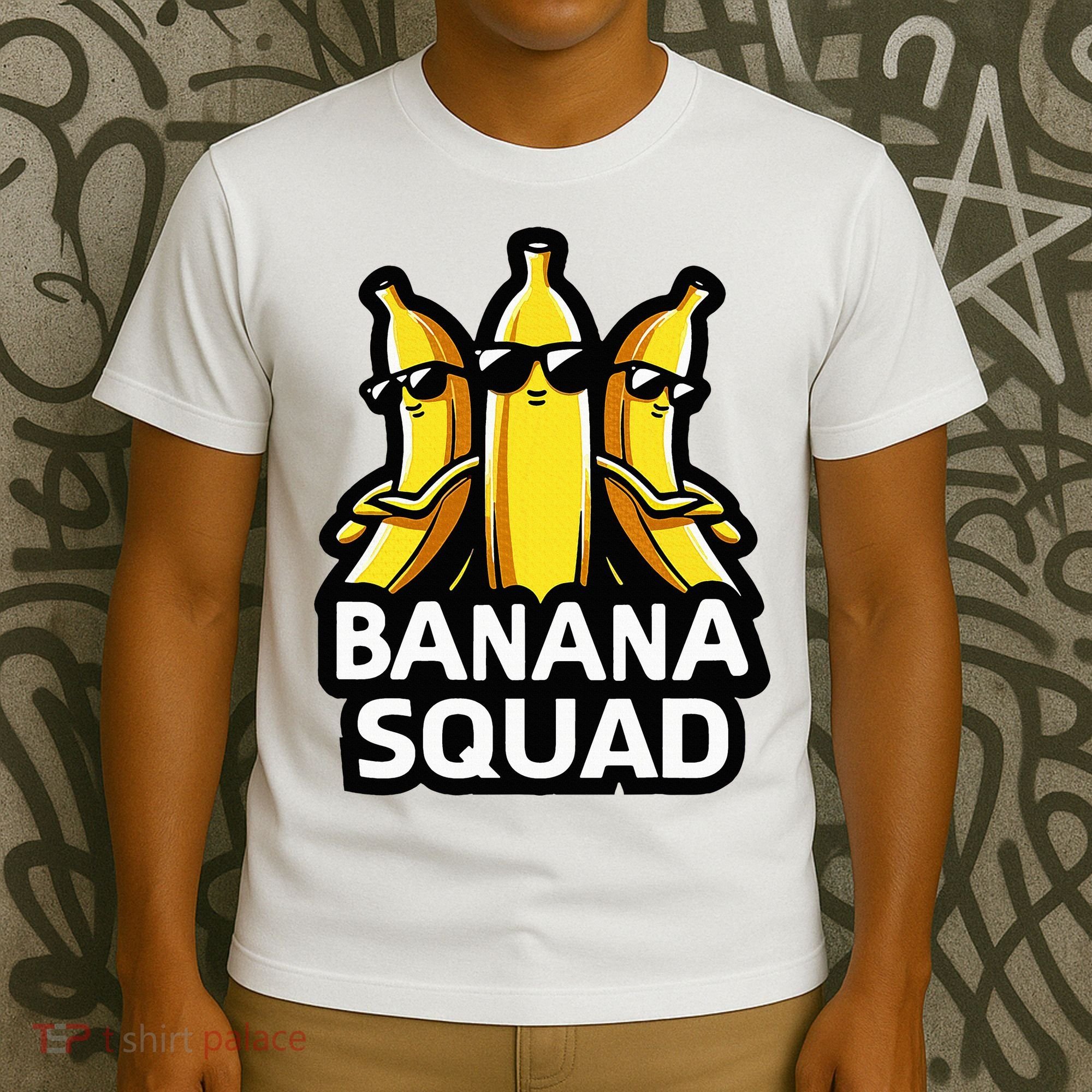 Banana Squad Fruit Banana Lover Team Banana T-Shirt