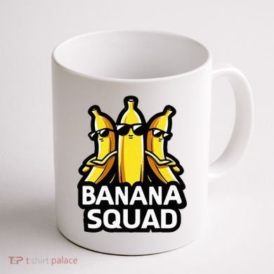 Banana Squad Fruit Banana Lover Team Banana Coffee Mug back