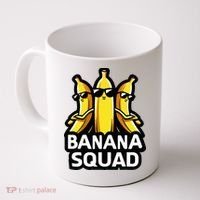 Banana Squad Fruit Banana Lover Team Banana Coffee Mug thumb 0