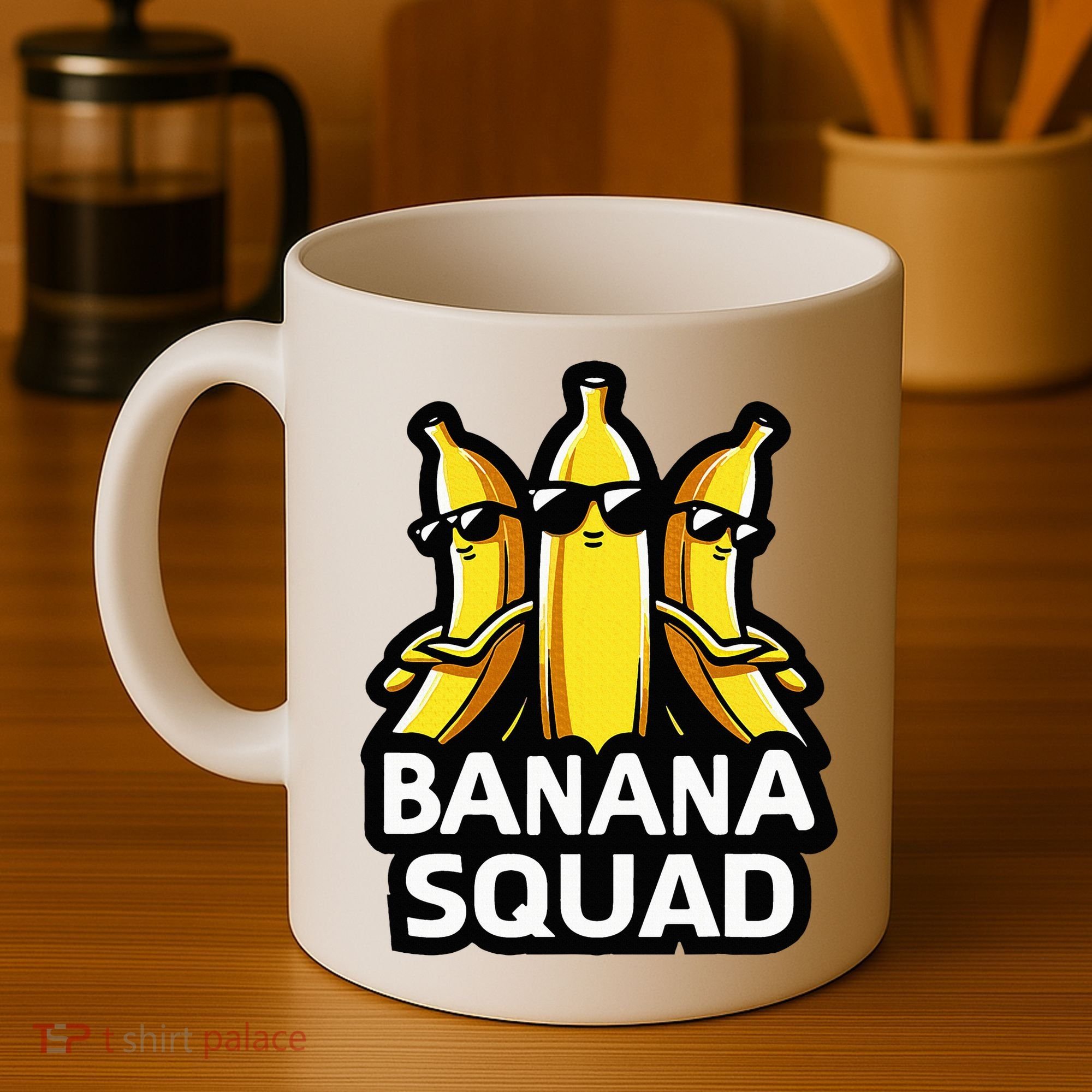 Banana Squad Fruit Banana Lover Team Banana Coffee Mug