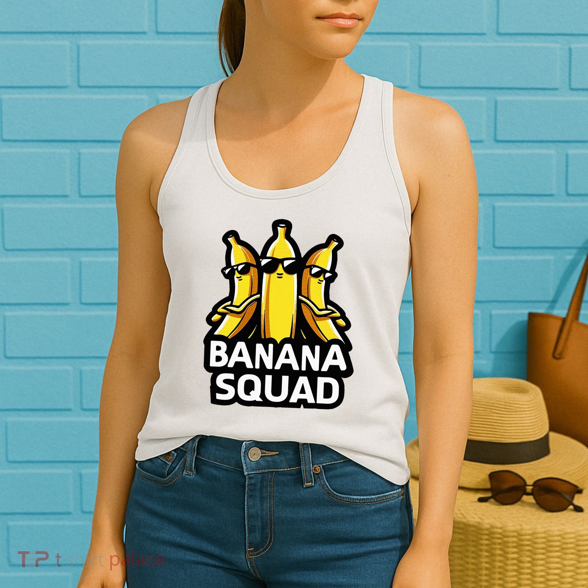 Banana Squad Fruit Banana Lover Team Banana Women's Tank Top