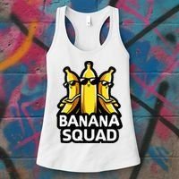 Banana Squad Fruit Banana Lover Team Banana Women's Tank Top thumb 3