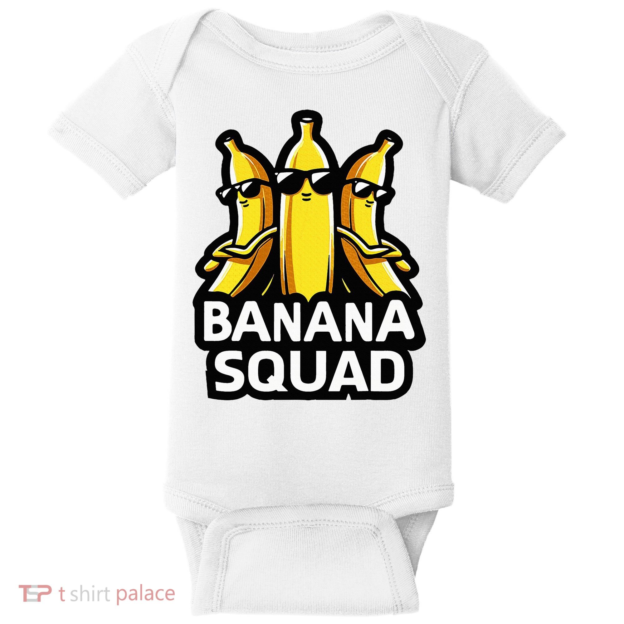Banana Squad Fruit Banana Lover Team Banana Baby Bodysuit