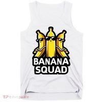 Banana Squad Fruit Banana Lover Team Banana Tank Top thumb 0