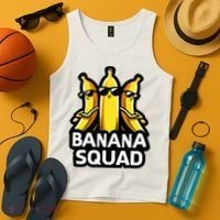Banana Squad Fruit Banana Lover Team Banana Tank Top thumb 4