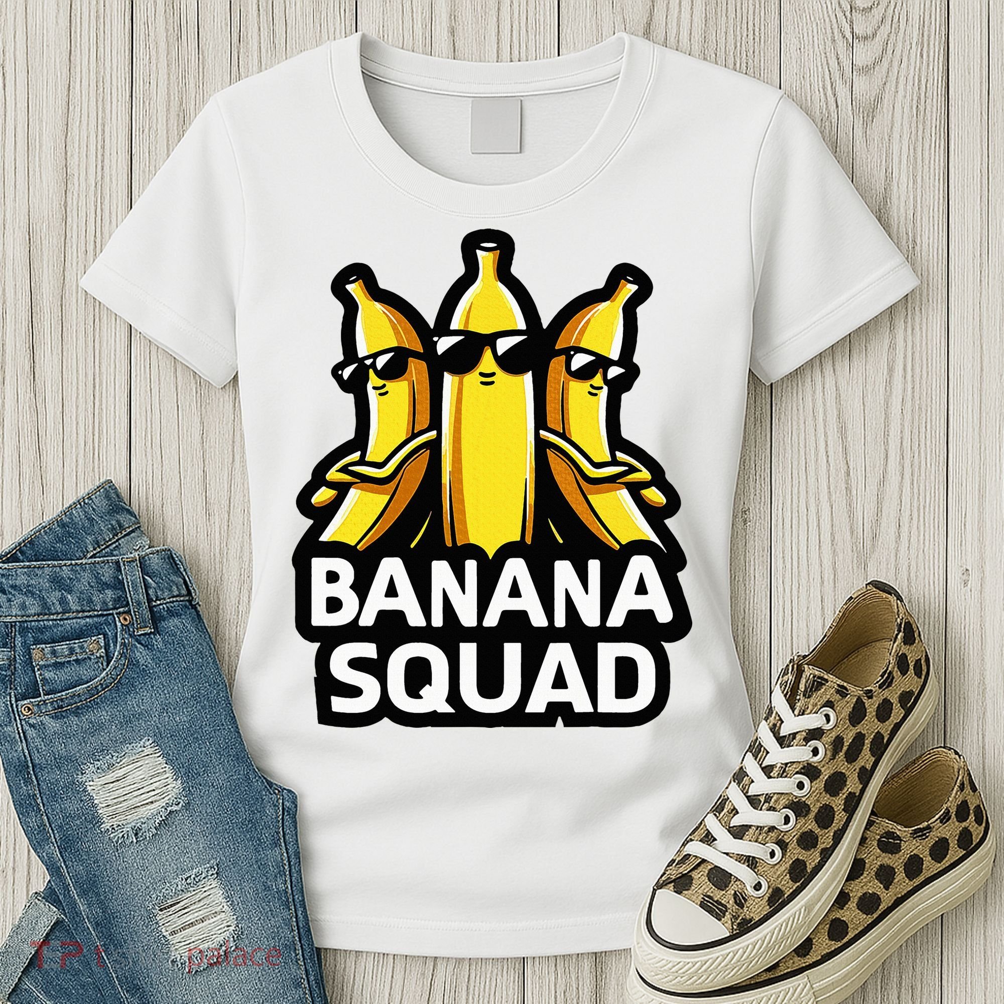 Banana Squad Fruit Banana Lover Team Banana Women's T-Shirt