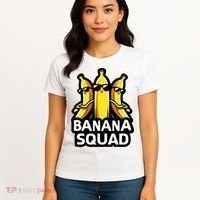 Banana Squad Fruit Banana Lover Team Banana Women's T-Shirt thumb 4