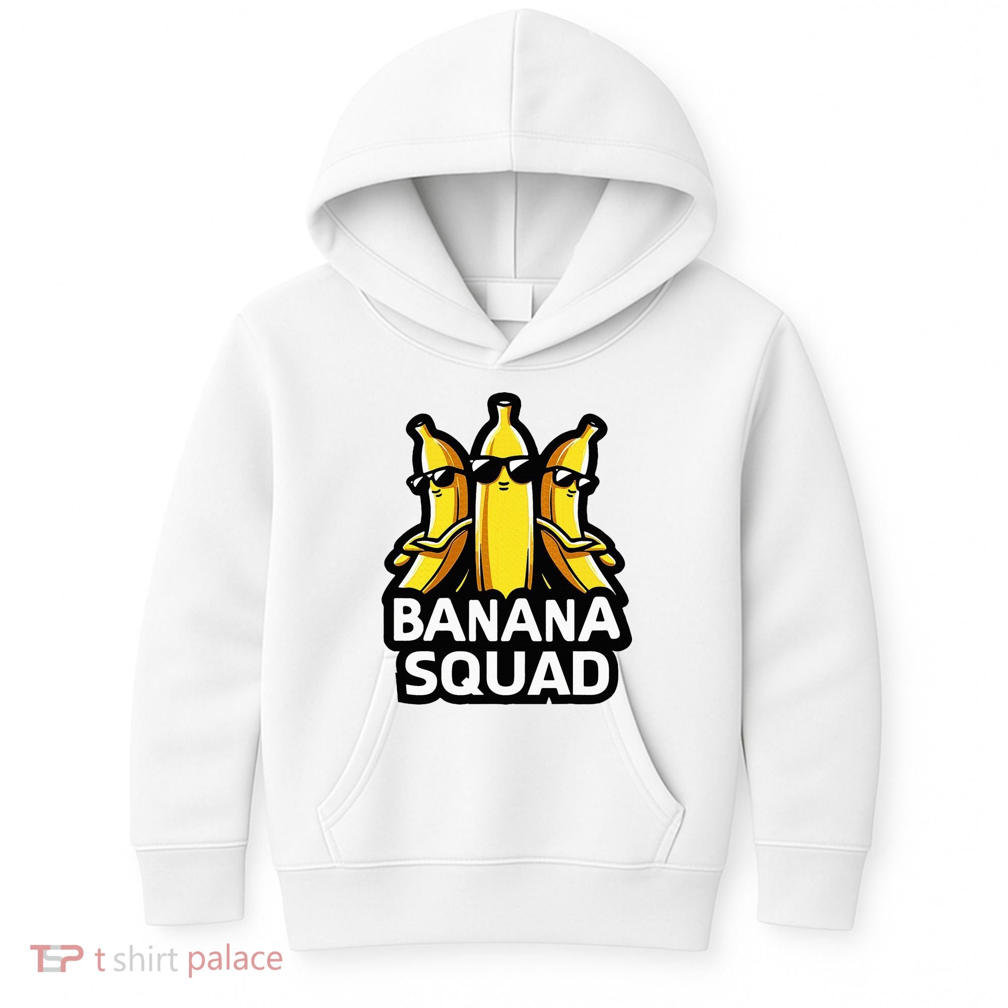 Banana Squad Fruit Banana Lover Team Banana Kids Hoodie
