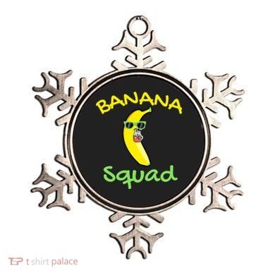 Banana Squad Food Summer Vacation Matching Fruit Lover Party Ornament