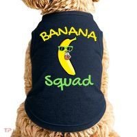 Banana Squad Food Summer Vacation Matching Fruit Lover Party Doggie Tank thumb 0