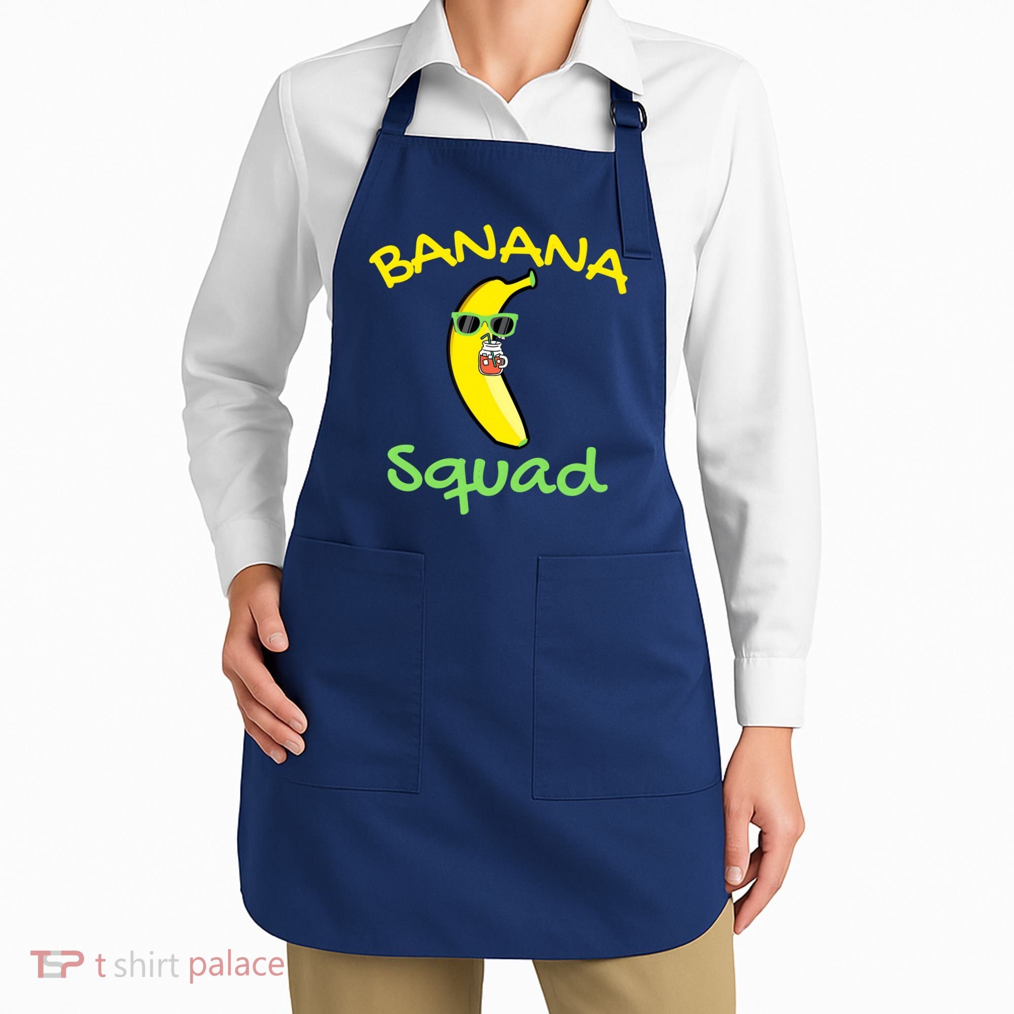 Banana Squad Food Summer Vacation Matching Fruit Lover Party Apron