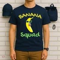 Banana Squad Food Summer Vacation Matching Fruit Lover Party T-Shirt thumb 6