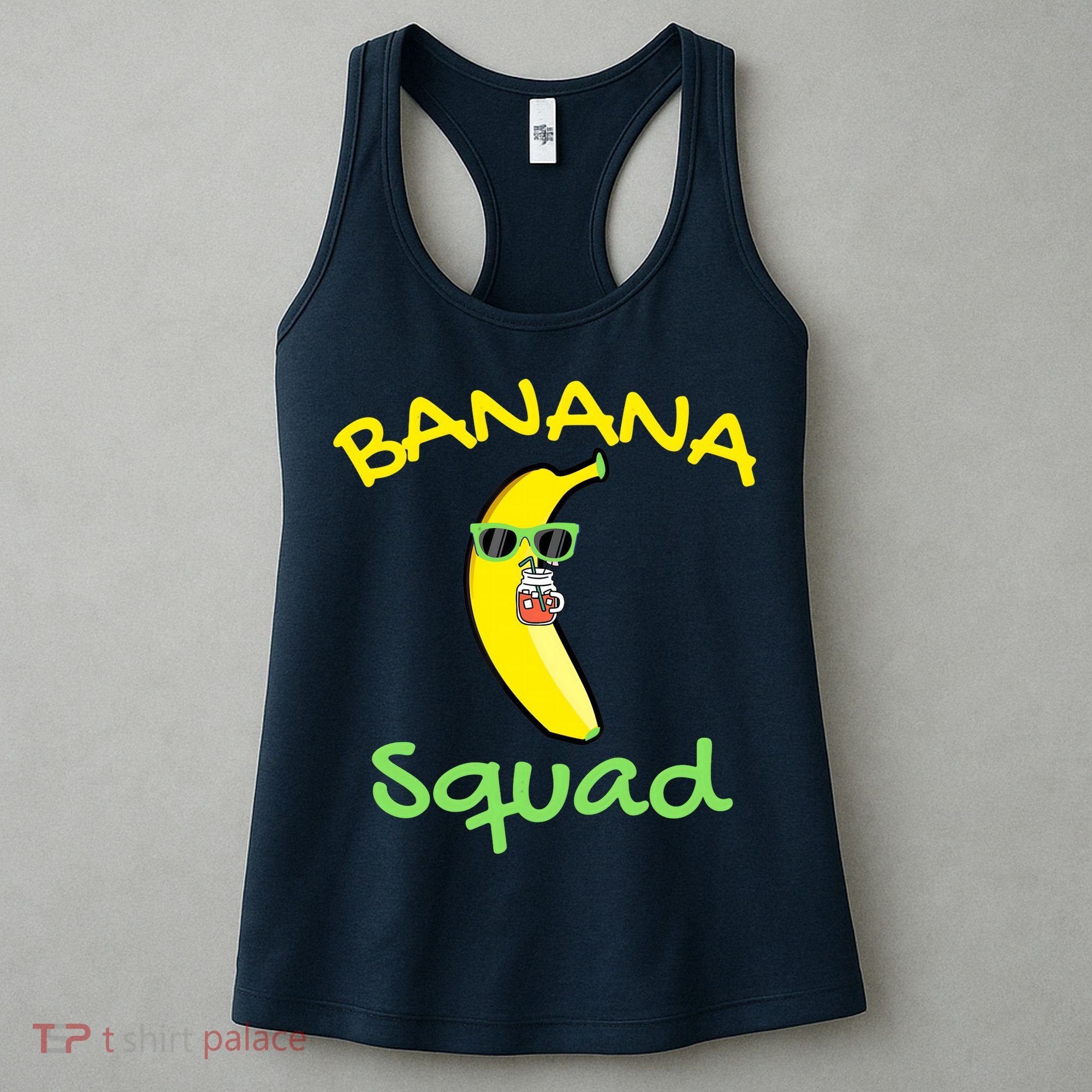 Banana Squad Food Summer Vacation Matching Fruit Lover Party Women's Tank Top