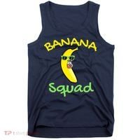 Banana Squad Food Summer Vacation Matching Fruit Lover Party Tank Top thumb 0