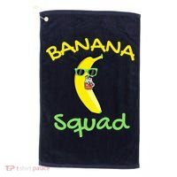 Banana Squad Food Summer Vacation Matching Fruit Lover Party Golf Towel thumb 0