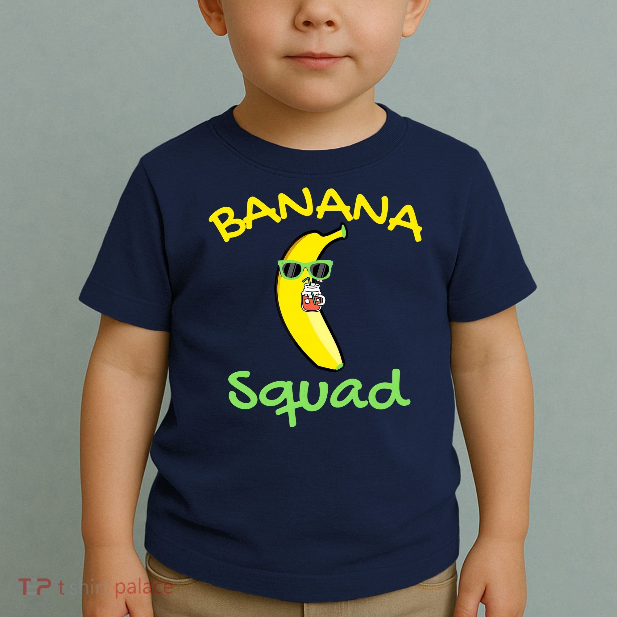 Banana Squad Food Summer Vacation Matching Fruit Lover Party Toddler T-Shirt