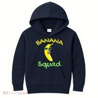 Banana Squad Food Summer Vacation Matching Fruit Lover Party Kids Hoodie thumb 0
