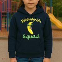 Banana Squad Food Summer Vacation Matching Fruit Lover Party Kids Hoodie thumb 3