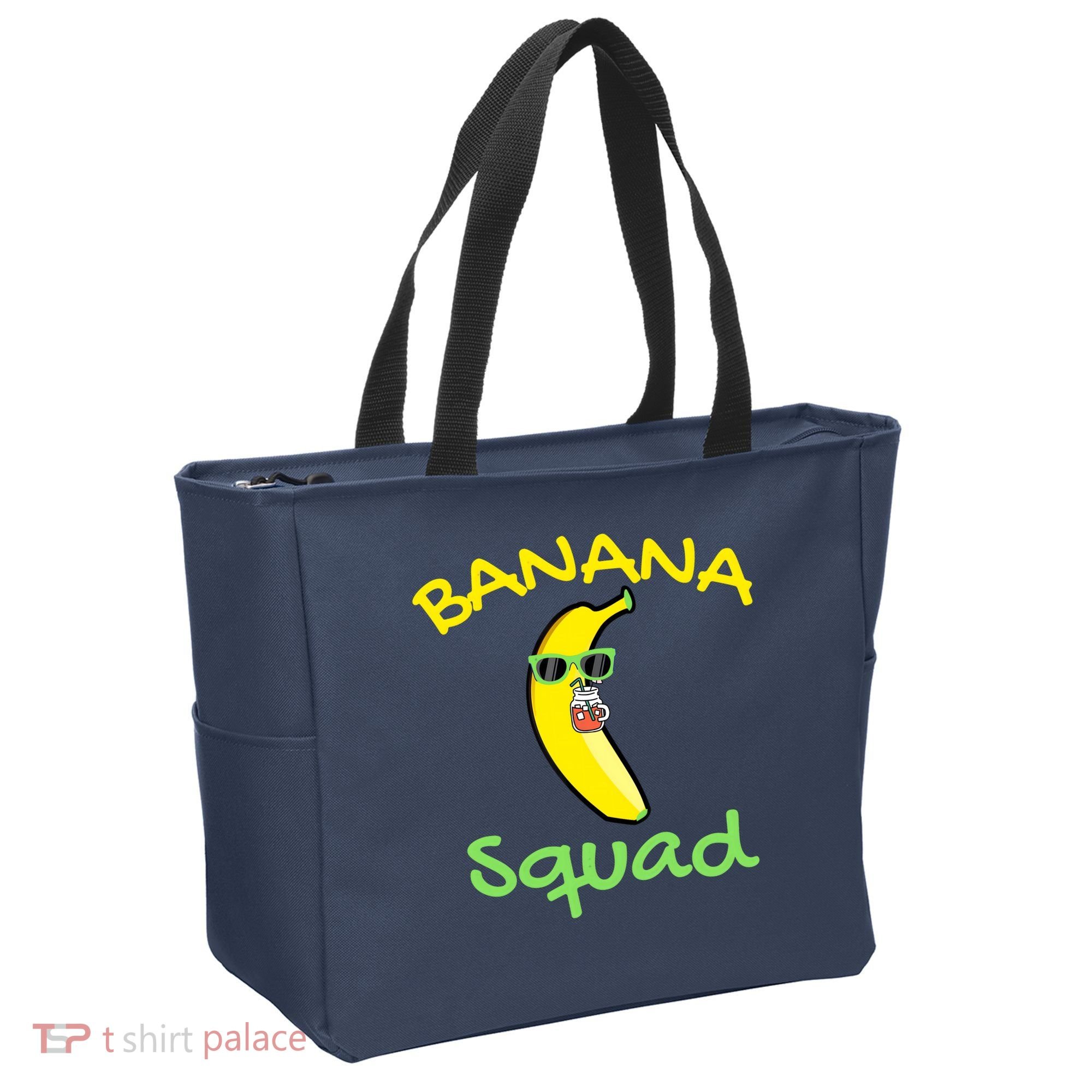 Banana Squad Food Summer Vacation Matching Fruit Lover Party Tote Bag