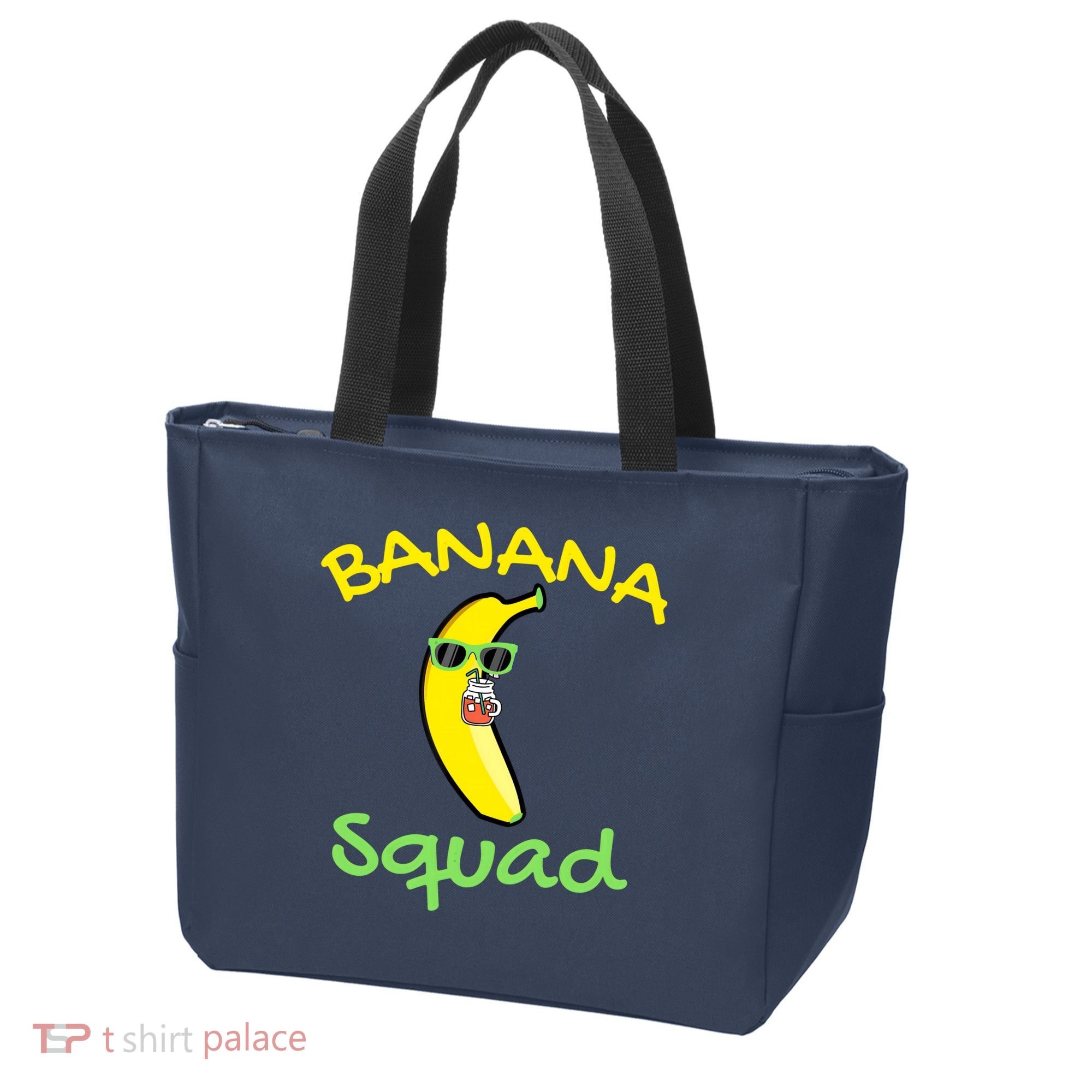 Banana Squad Food Summer Vacation Matching Fruit Lover Party Tote Bag