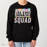 Bingo Squad Funny Bingo Lover Gift Meaningful Gift Women's Sweatshirt thumb 0