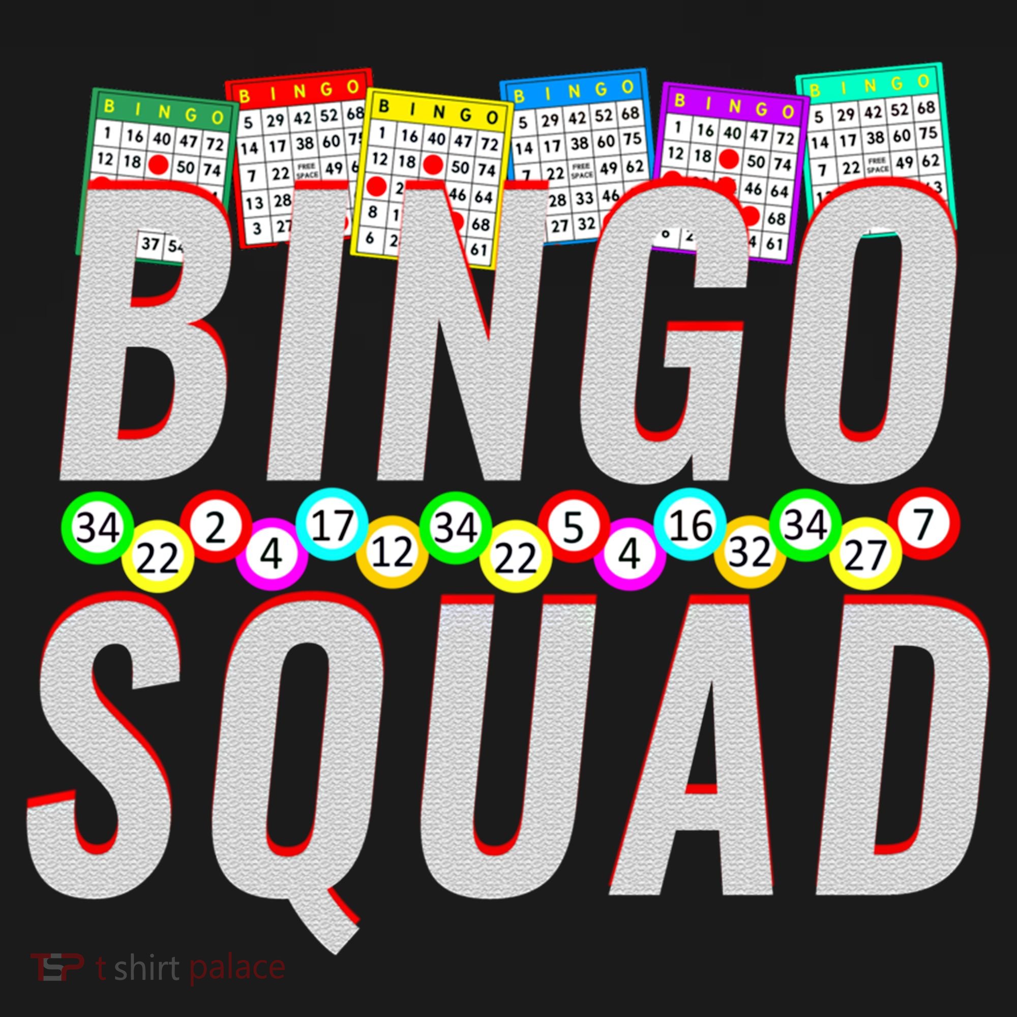 Bingo Squad Funny Bingo Lover Gift Meaningful Gift Pajama Set