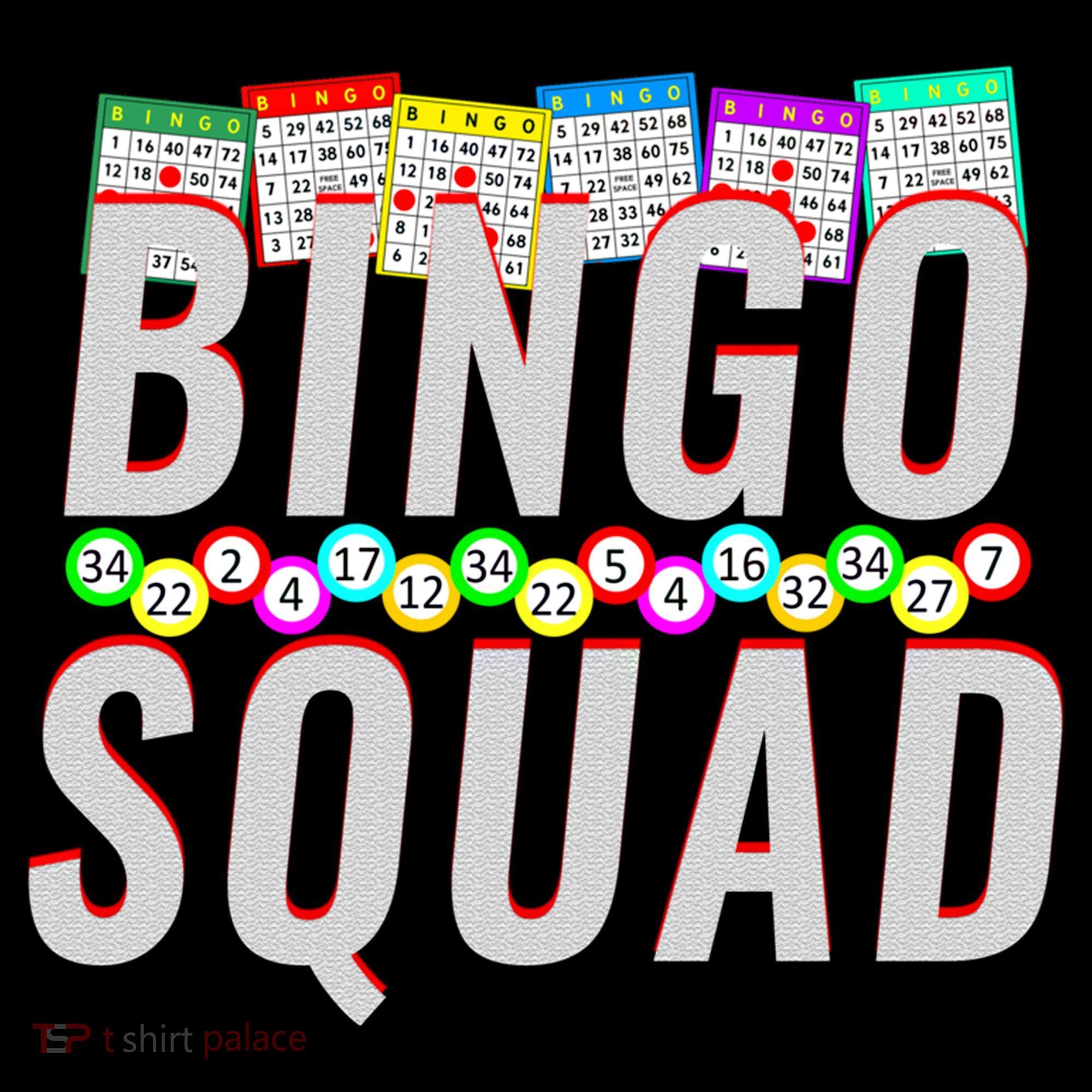 Bingo Squad Funny Bingo Lover Gift Meaningful Gift Women's Hoodie
