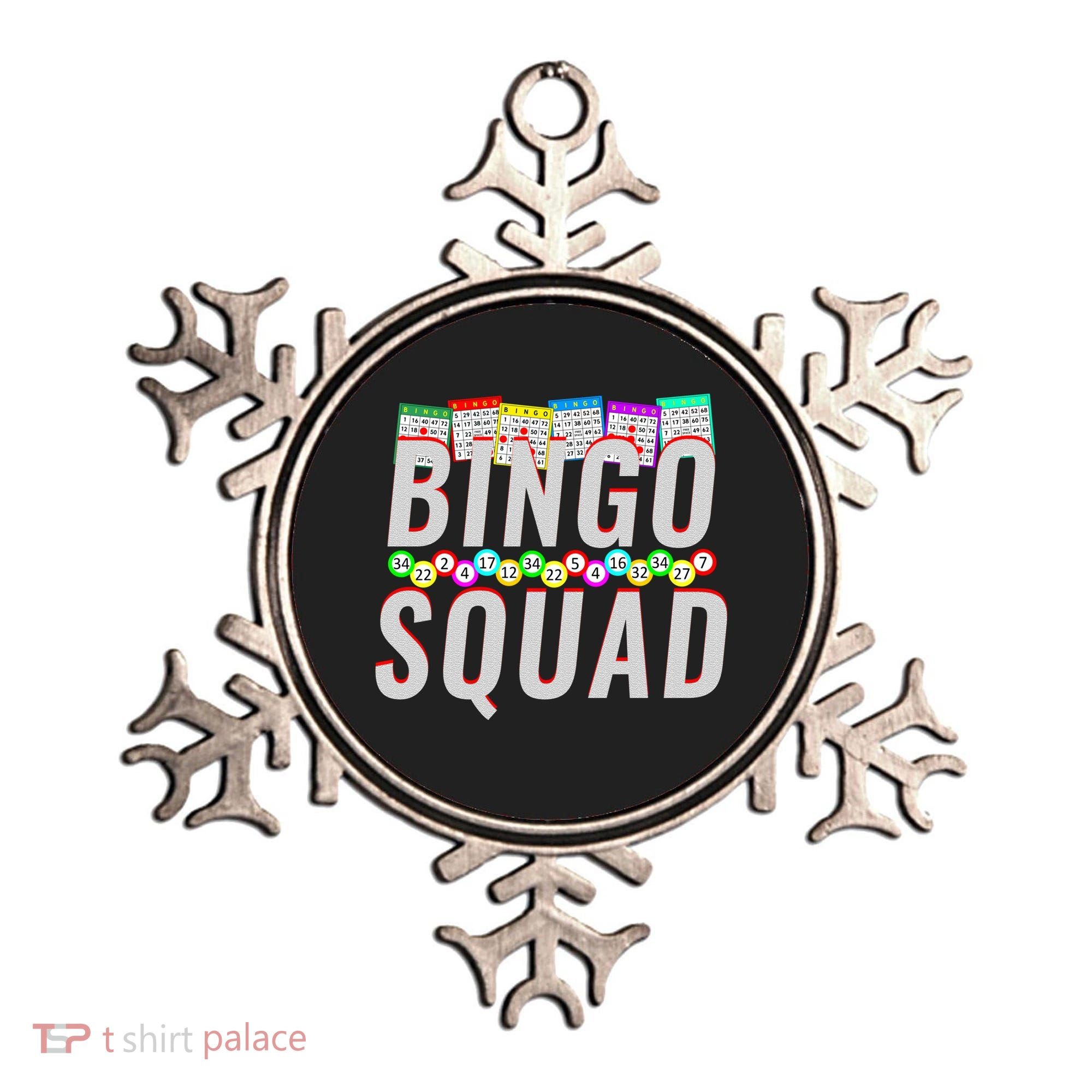 Bingo Squad Funny Bingo Lover Gift Meaningful Gift Ornament