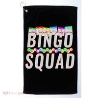Bingo Squad Funny Bingo Lover Gift Meaningful Gift Golf Towel thumb 0