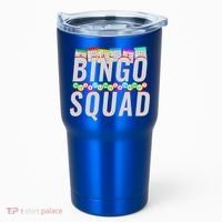 Bingo Squad Funny Bingo Lover Gift Meaningful Gift Tumbler thumb 0