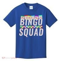 Bingo Squad Funny Bingo Lover Gift Meaningful Gift Kids T-Shirt thumb 0