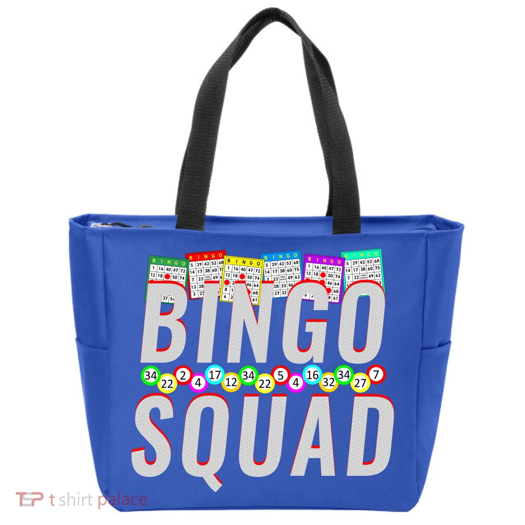 Bingo Squad Funny Bingo Lover Gift Meaningful Gift Tote Bag