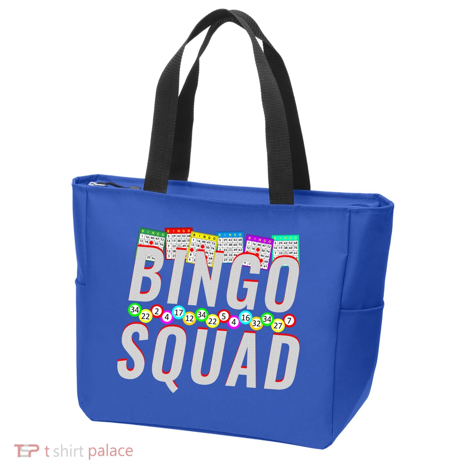 Bingo Squad Funny Bingo Lover Gift Meaningful Gift Tote Bag