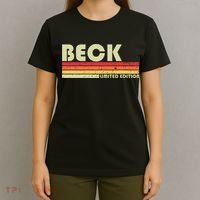 Beck Surname Funny Retro Vintage 80s 90s Birthday Reunion T-Shirt thumb 4