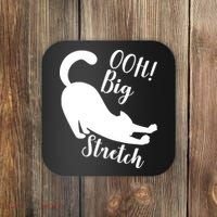 Big Stretch Funny Cat Lover Coaster thumb 0