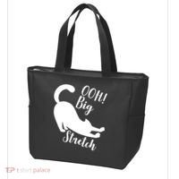 Big Stretch Funny Cat Lover Tote Bag thumb 3