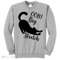 Big Stretch Funny Cat Lover Sweatshirt thumb 0