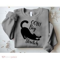 Big Stretch Funny Cat Lover Sweatshirt thumb 2