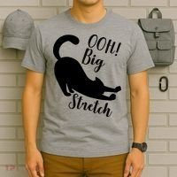Big Stretch Funny Cat Lover T-Shirt thumb 6