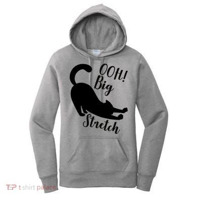 Big Stretch Funny Cat Lover Women's Hoodie