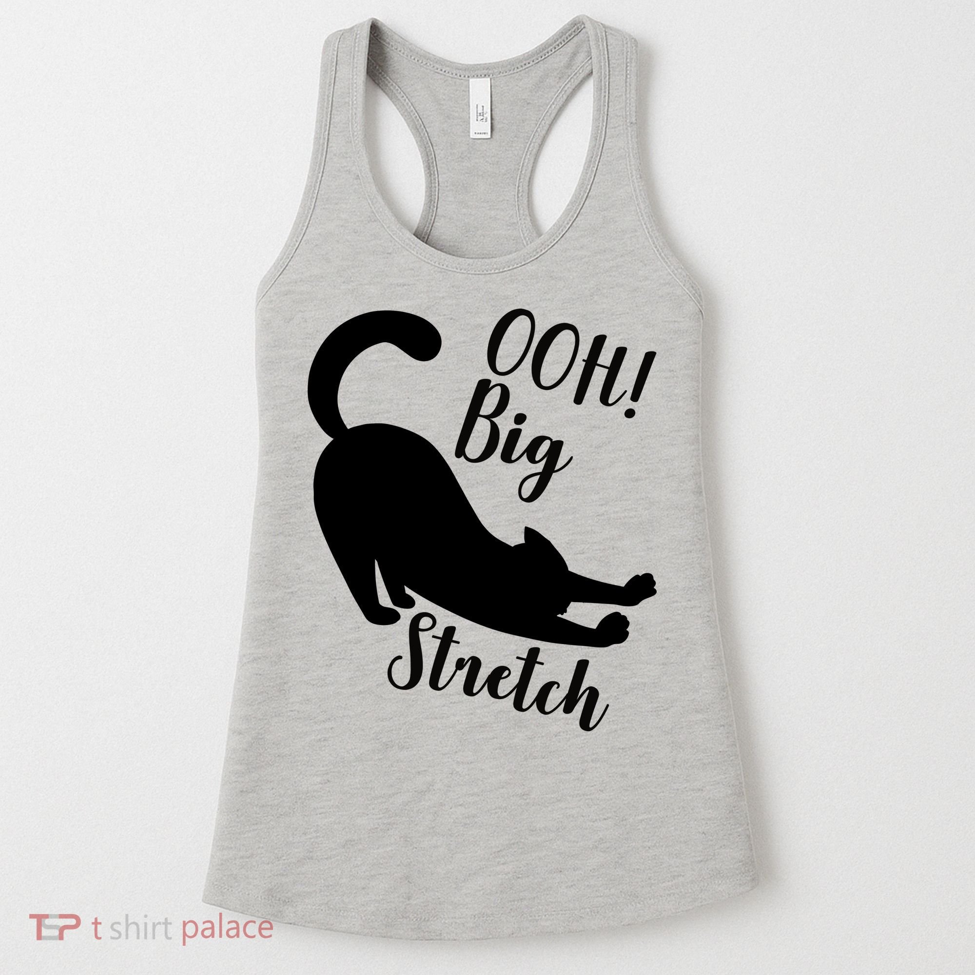 Big Stretch Funny Cat Lover Women's Tank Top