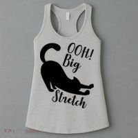 Big Stretch Funny Cat Lover Women's Tank Top thumb 3
